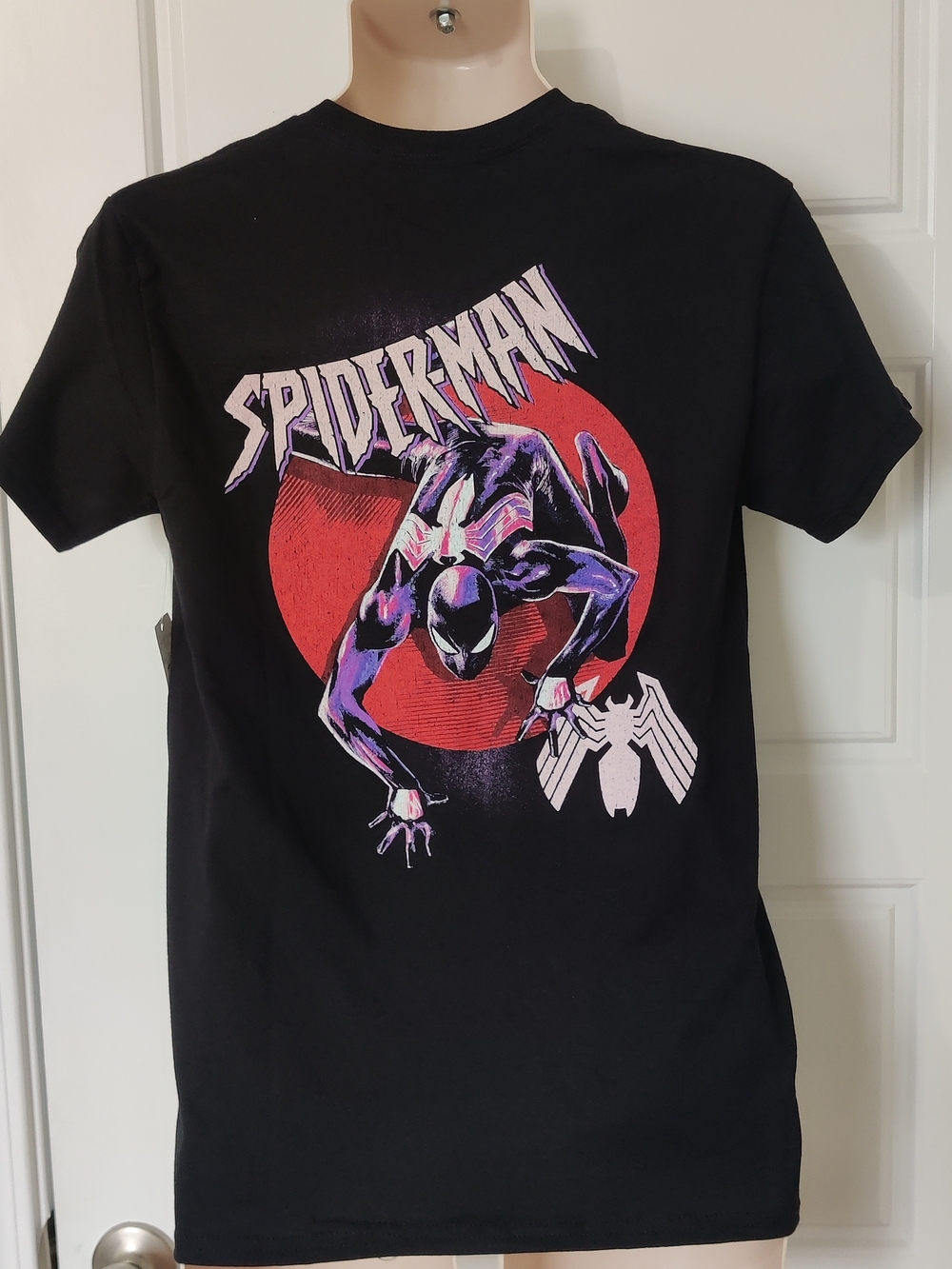 Men's Short Sleeve Marvel Spider Man Tee Shirt NWT - Picture 3 of 8